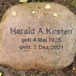 Harald A. Kirsten Grabstein Hamburg Ohlsdorf